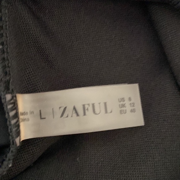 NWT Zaful black plunge one piece swimsuit - Picture 7 of 7